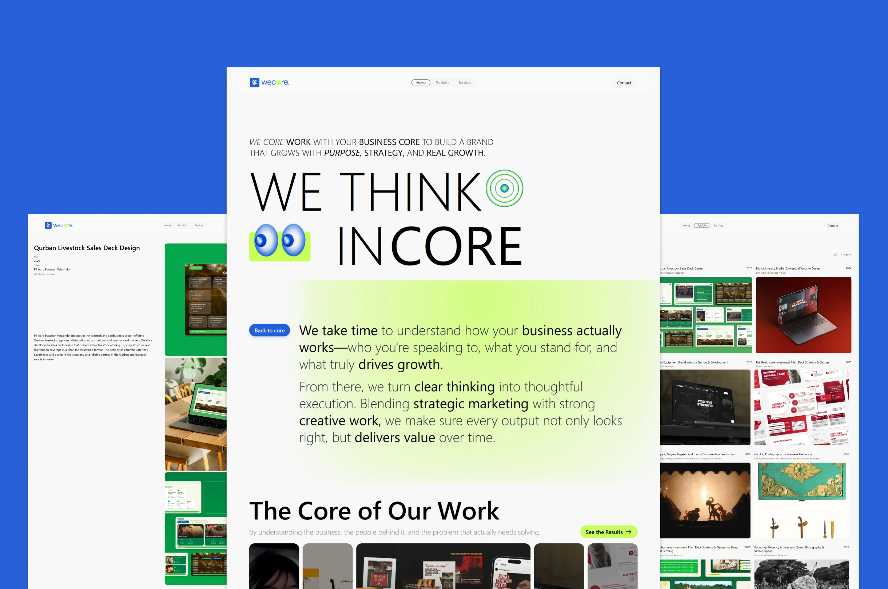 Professional Agency Company Profile — Cover